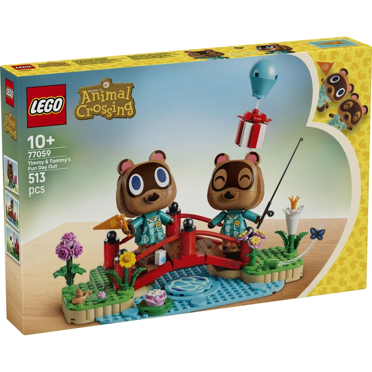 LEGO Animal Crossing Dagje Vrij Timmy & Tommy Bouwset - 1 stuk