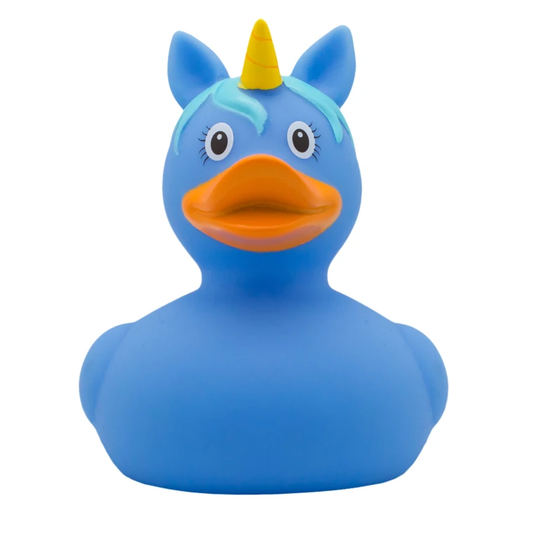 Lilalu Unicorn Badeend Lichtblauw - 1 stuk