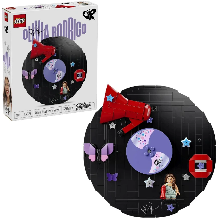 Lego Editions Olivia Rodrigo Vinylplaat Bouwset - 1 stuk