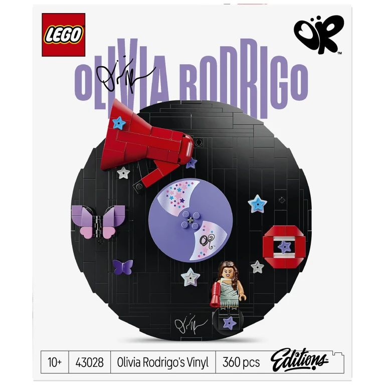 Lego Editions Olivia Rodrigo Vinylplaat Bouwset - 1 stuk