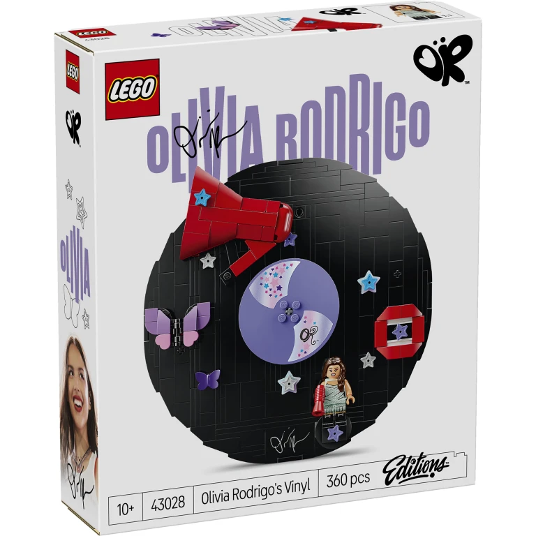 Lego Editions Olivia Rodrigo Vinylplaat Bouwset - 1 stuk