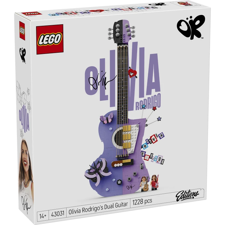 Lego Editions Music Olivia Rodrigo Dubbele Gitaar - 1 stuk