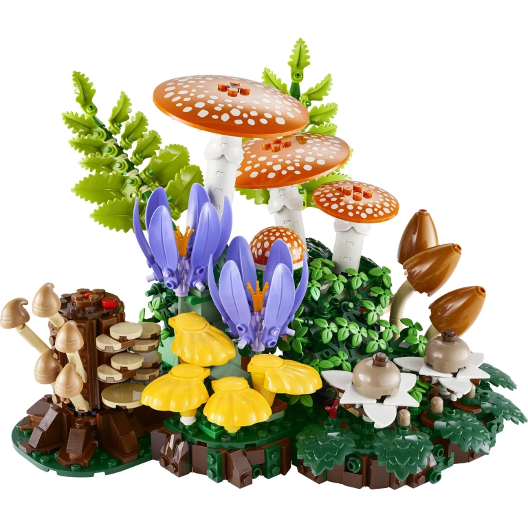 LEGO Icons Botanicals Bospaddenstoelen Bouwset - 1 stuk