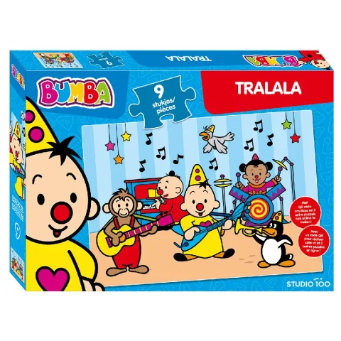 Bumba Puzzel Tralala 9 Stukjes