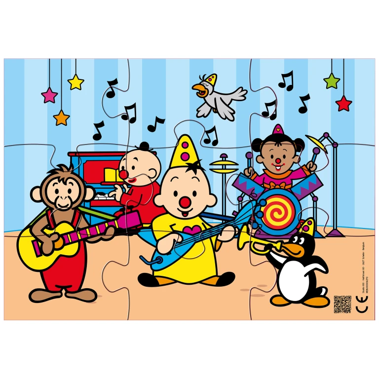 Bumba Puzzel Tralala - 9 stukjes - 1 stuk