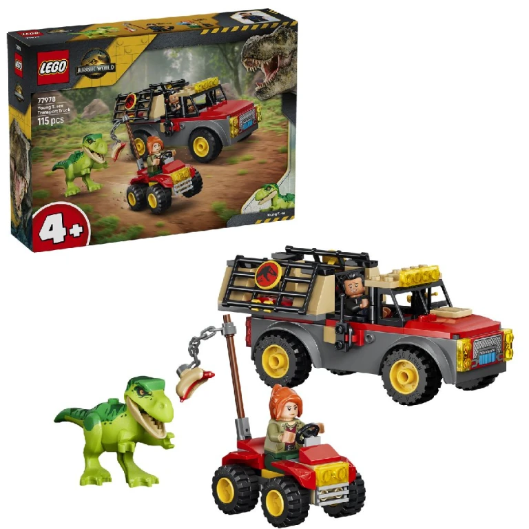 Lego 77978 Jurassic World Jonge T. Rex Transporttruck