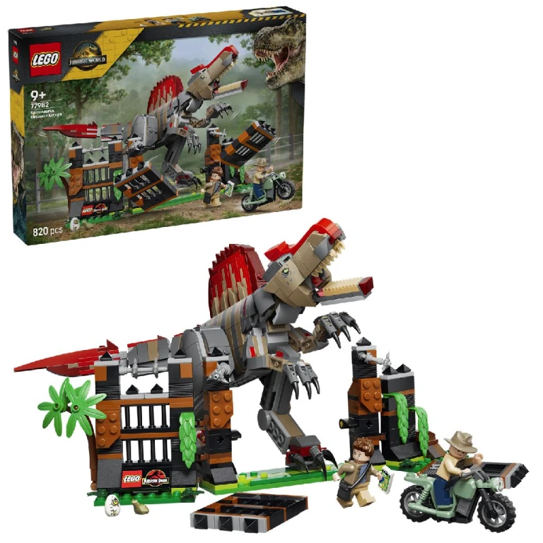 LEGO 77982 Jurassic World Spinosaurus Ontsnapping