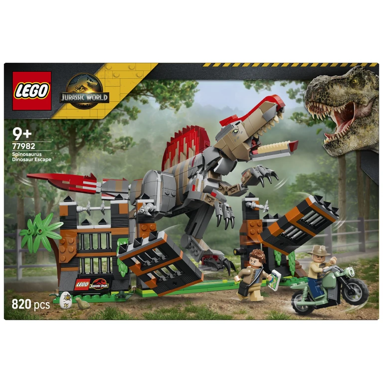 LEGO 77982 Jurassic World Spinosaurus Ontsnapping
