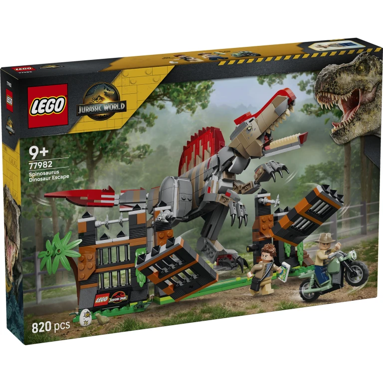 LEGO 77982 Jurassic World Spinosaurus Ontsnapping