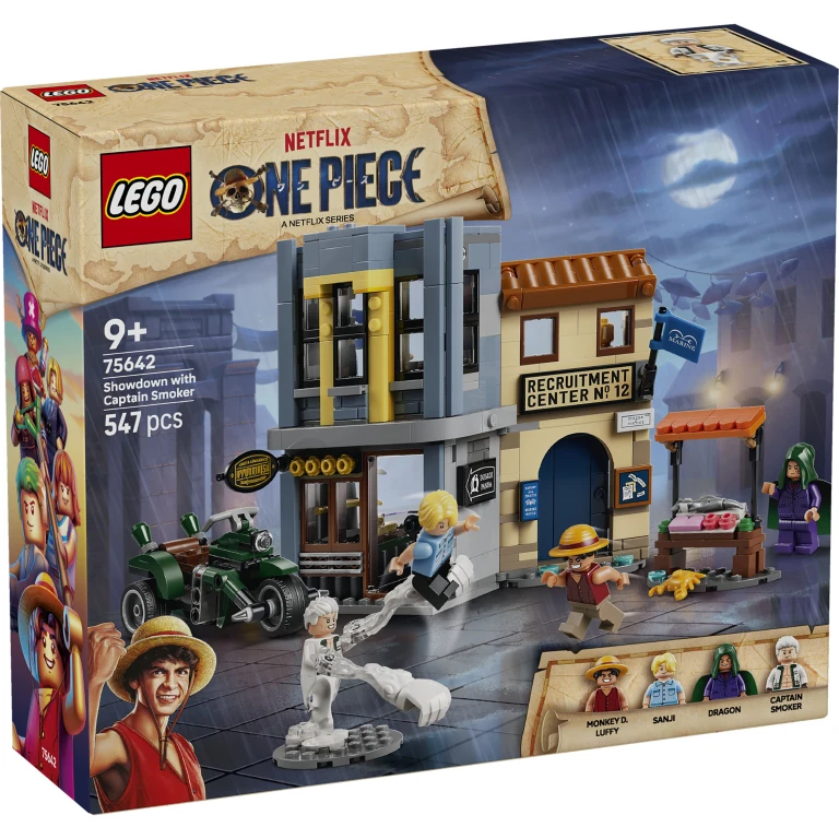 Lego 75642 One Piece Confrontatie met Kapitein Smoker