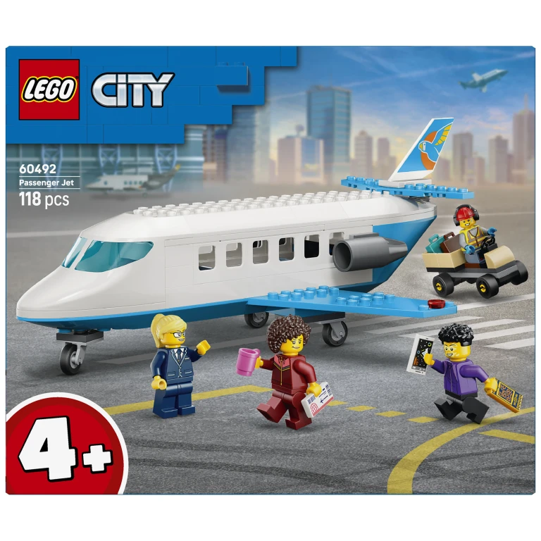 Lego 60492 City Great Vehicles Passagierstoestel