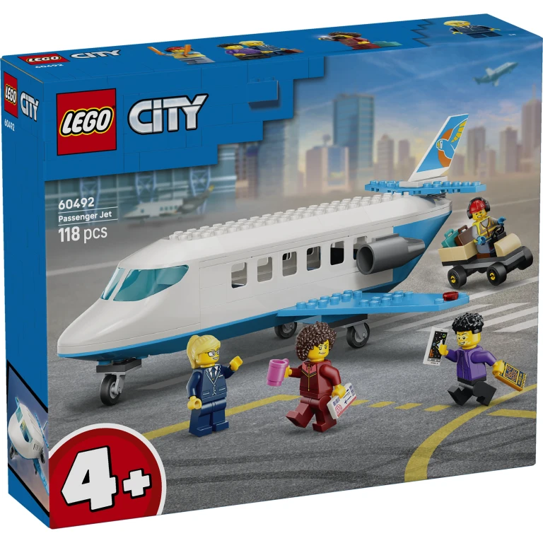 Lego 60492 City Great Vehicles Passagierstoestel