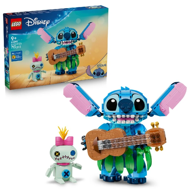Lego 43296 Disney Classic Stitch en Scrump