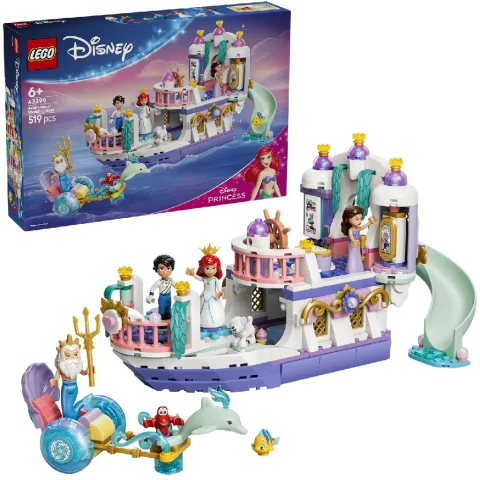 LEGO 43299 Disney Princess Ariels Trouwboot