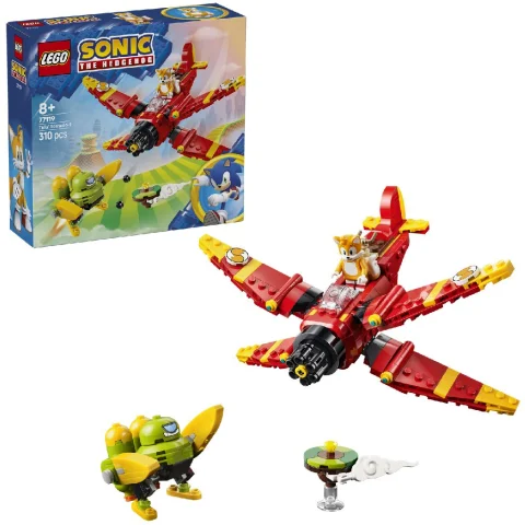 LEGO 77119 Sonic the Hedgehog Tails en Zijn Tornado-1