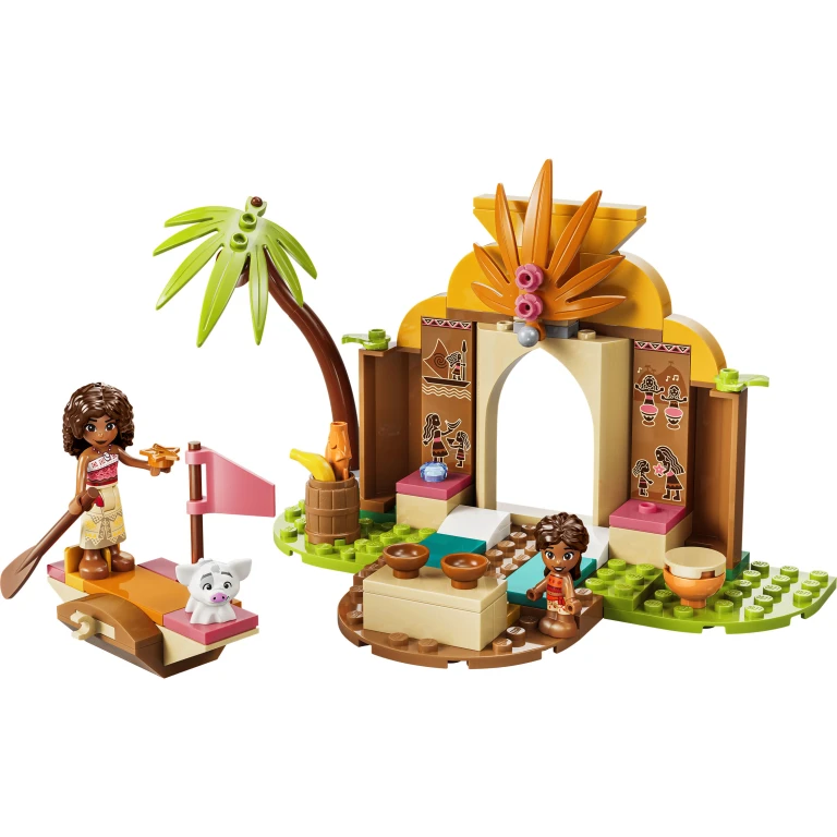 Lego 43282 Disney Princess Vaiana Dorpshuis en Boot