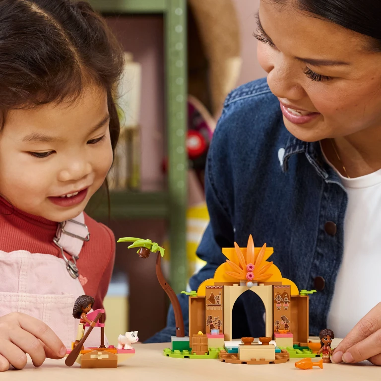 Lego 43282 Disney Princess Vaiana Dorpshuis en Boot