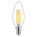 Philips LED lamp E14 3.4W 470Lm kaars helder dimbaar