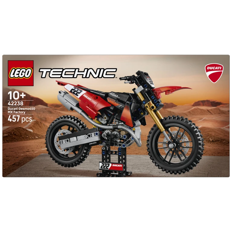 LEGO 42238 Technic Ducati Desmo450 MX Factory Motor