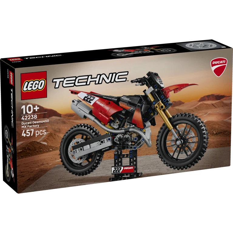 LEGO 42238 Technic Ducati Desmo450 MX Factory Motor