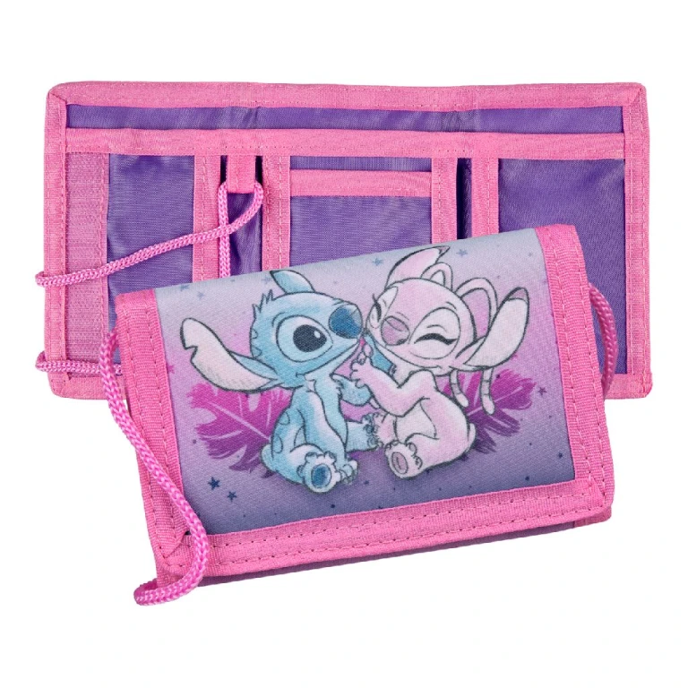Stitch Portemonnee Blauw 13 x 8,5 x 1,8 cm