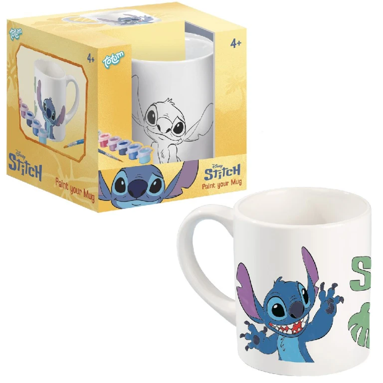 Disney Stitch beskilderset mok - 1 stuk