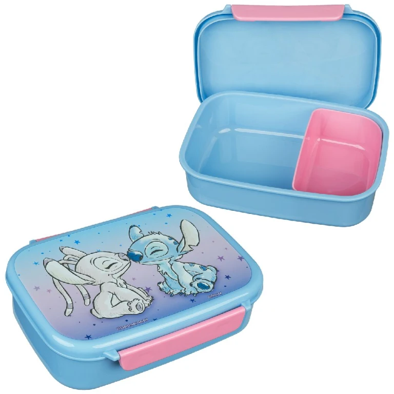 Stitch Broodtrommel Blauw 1 stuk