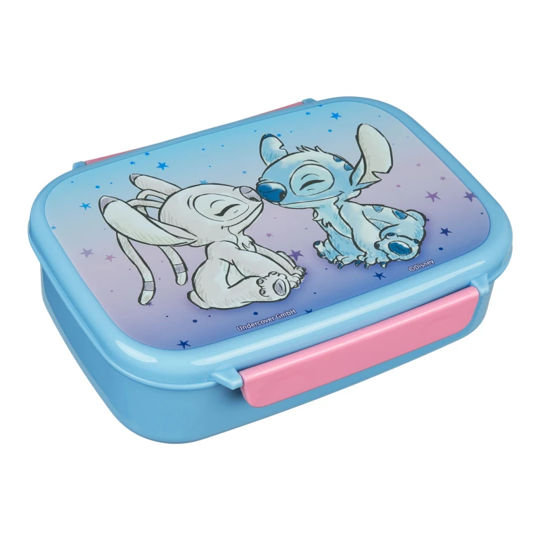 Stitch Broodtrommel Blauw 1 stuk