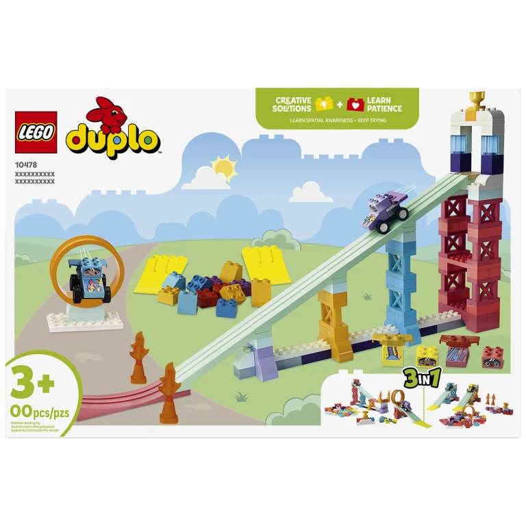 Lego 10478 Duplo Town 3-in-1 Hellingen Voertuigen