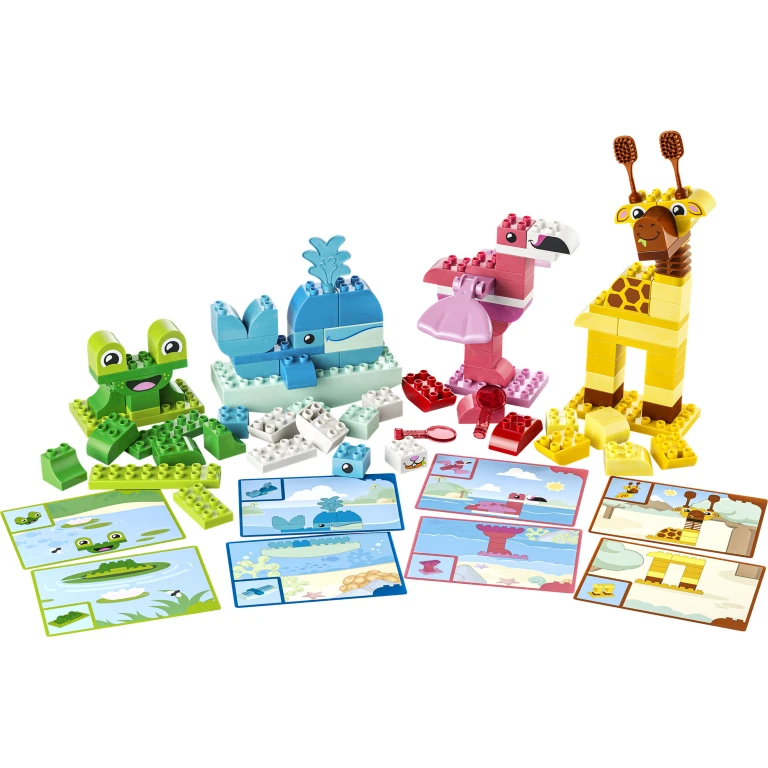 Lego 10472 Duplo Town Dierenbouwspel