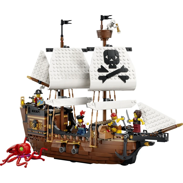LEGO Creator 3in1 Bouwset Klassiek Piratenschip - 1 stuk