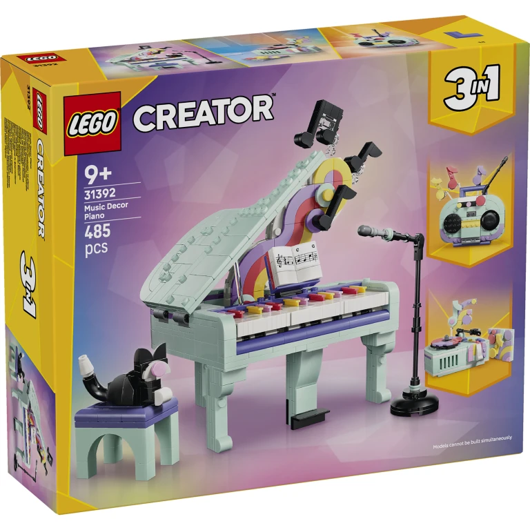 Lego 31392 Creator Piano met Kat