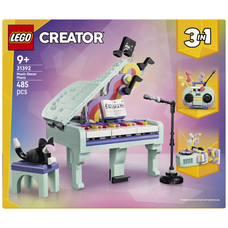 Lego 31392 Creator Piano met Kat