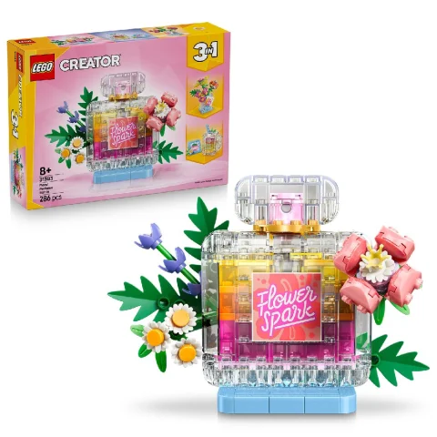 Lego 31383 Creator Parfumfles met Bloemen