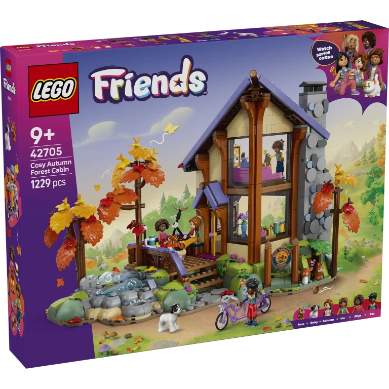 Lego 42705 Friends Gezellige Boshut Herfst