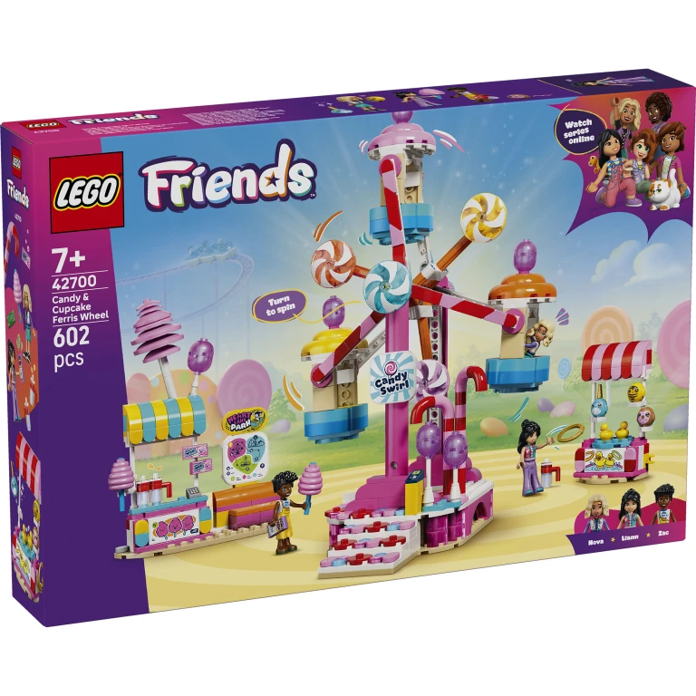 LEGO 42700 Friends Reuzenrad Snoep en Cupcakes