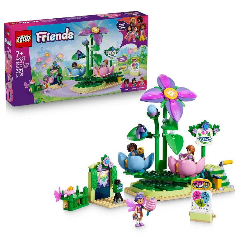 Lego 42702 Friends Draaiende Theekopjesattractie
