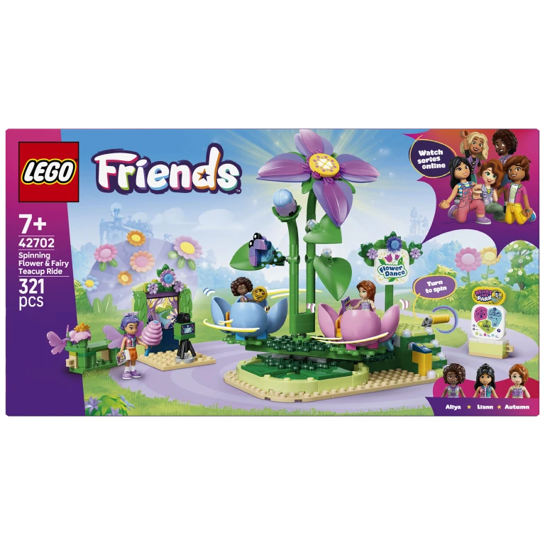 Lego 42702 Friends Draaiende Theekopjesattractie