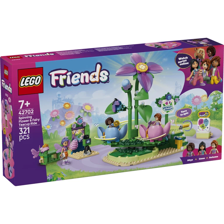 Lego 42702 Friends Draaiende Theekopjesattractie