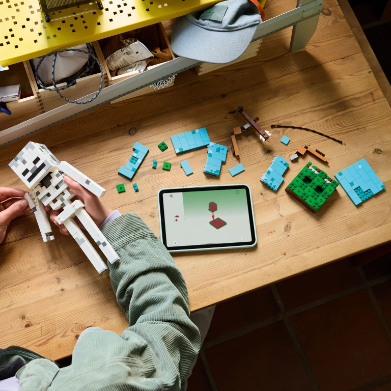 LEGO Minecraft Modelbouwset Het Skelet - 1 stuk