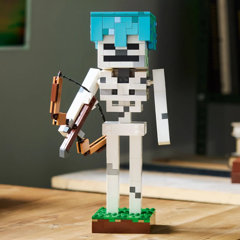LEGO Minecraft Modelbouwset Het Skelet - 1 stuk