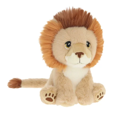 Keeleco Safari Sitting Lion 14cm