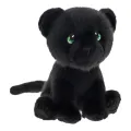 Keel Toys Knuffel Zwarte Jungle Kat 14cm