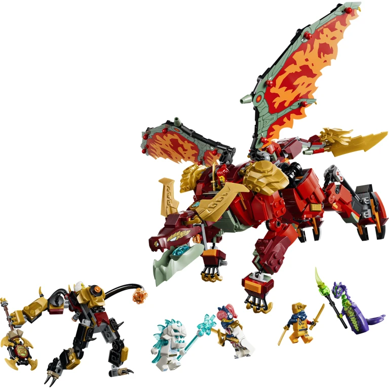 Lego 71868 Ninjago Wyldfyre Transform Drakenmecha