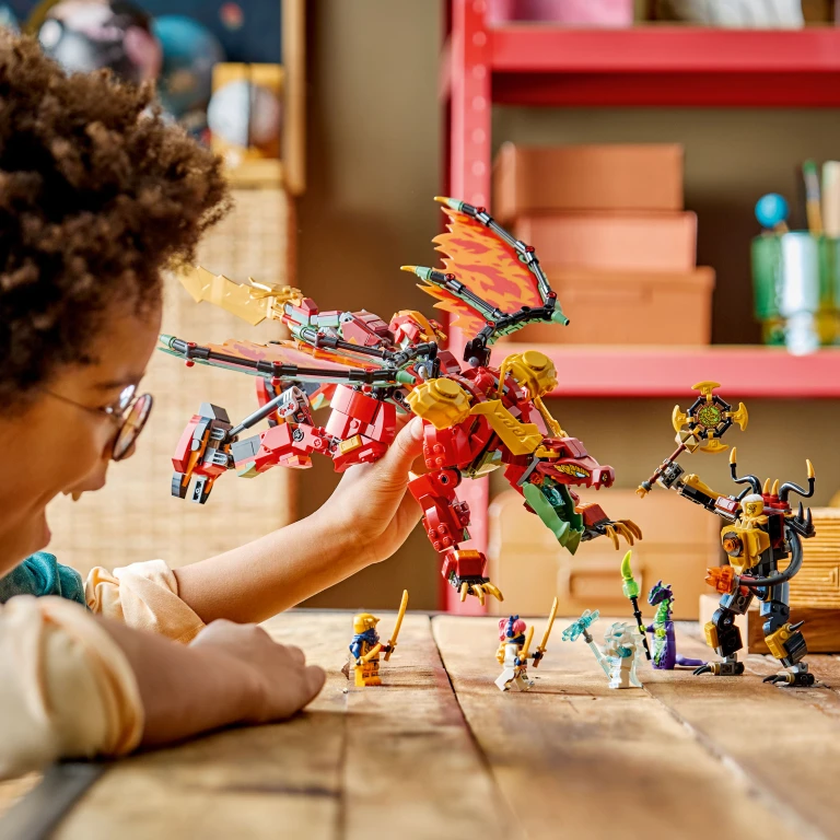 Lego 71868 Ninjago Wyldfyre Transform Drakenmecha