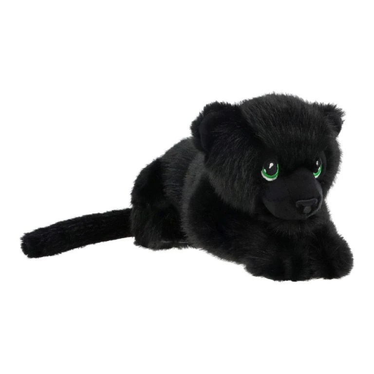Keel Toys Knuffel Zwarte Jungle Kat 25cm