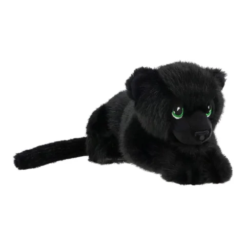 Keeleco Safari Black Jungle Cat 25cm