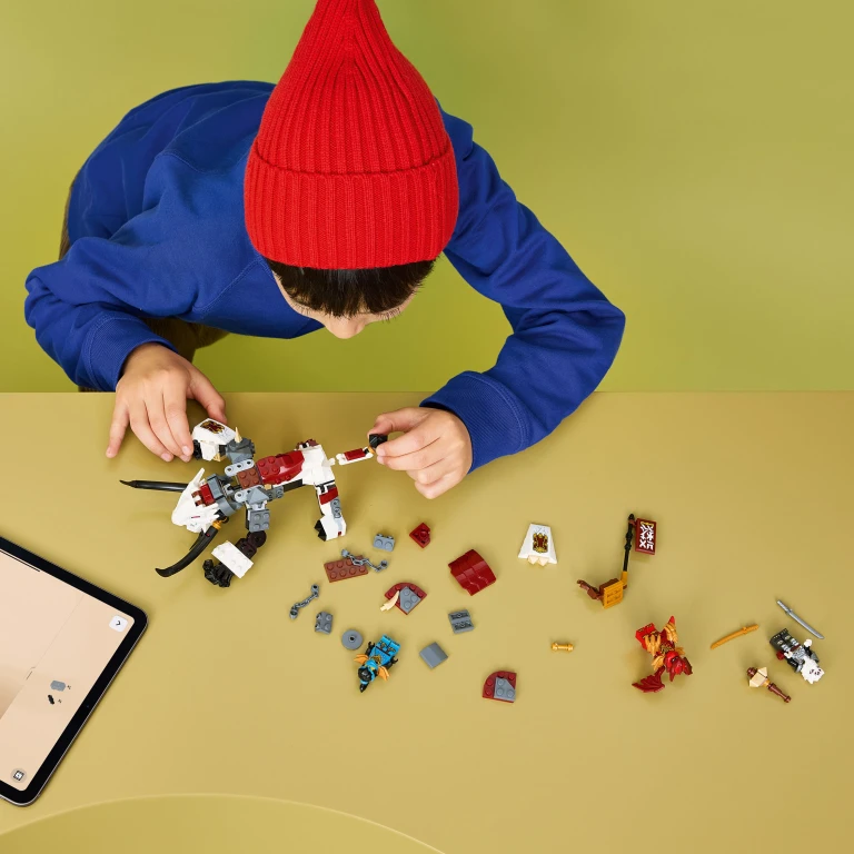 LEGO 71863 Ninjago Zilvar en Grimtak het Drakenbeest