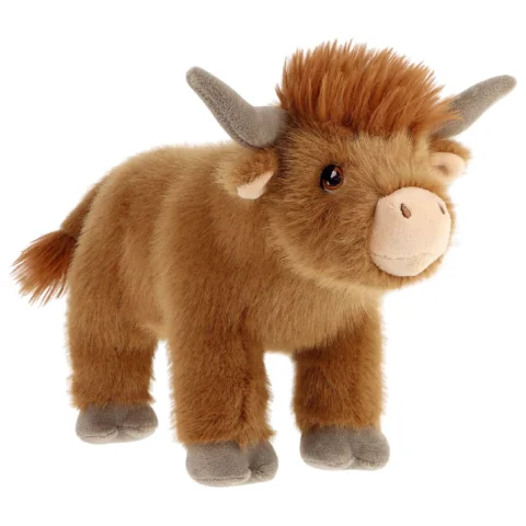 Keeleco Farm Standing Highland Cow 30cm
