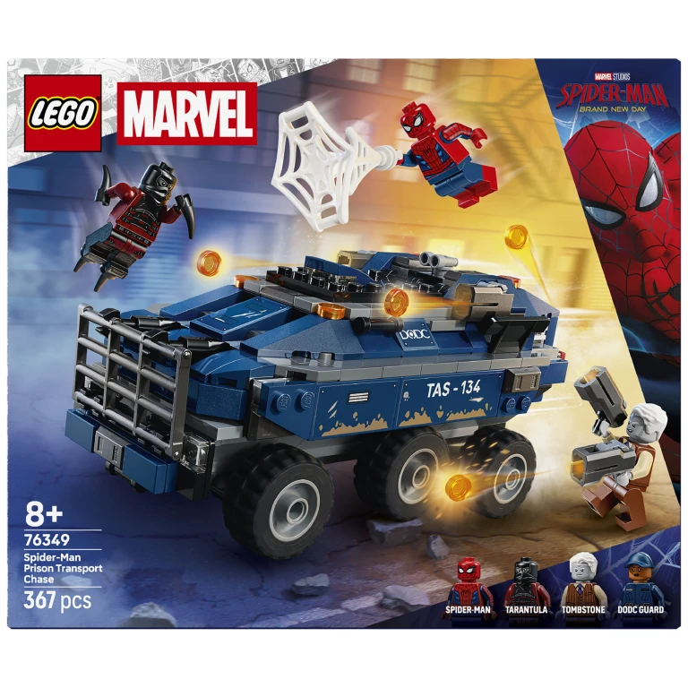 Lego 76349 Super Heroes Marvel Spider-Man Gevangenistransport Achtervolging